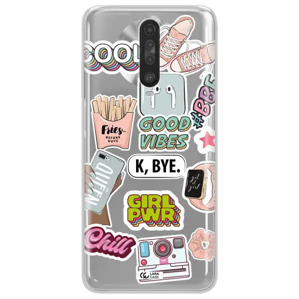 Girl Power Xiaomi Redmi K30 Clear TPU Case