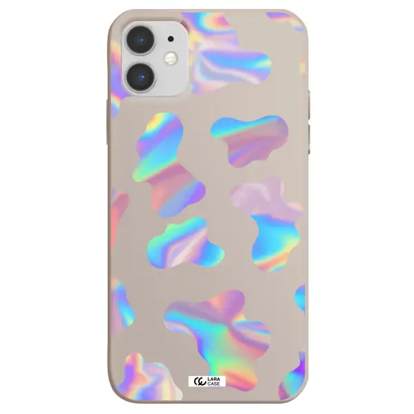 Colorful Spots Apple iPhone 11 Silicone Stone Case