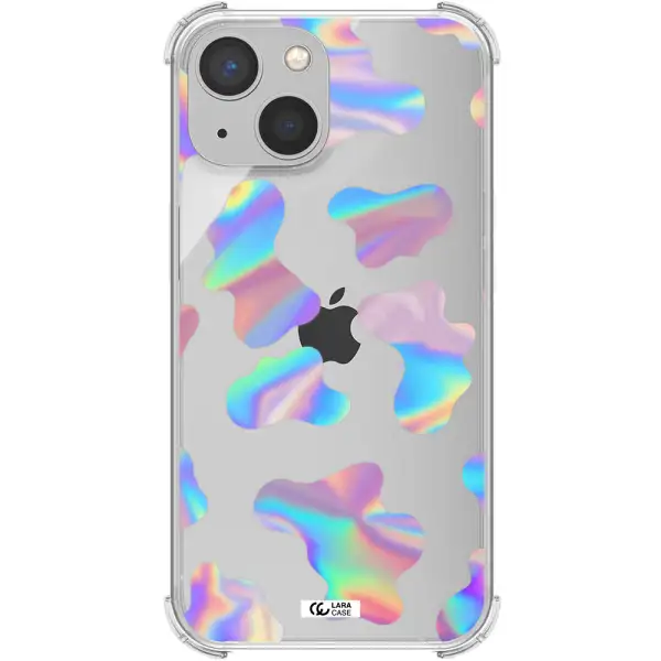 Colorful Spots Apple iPhone 13 Clear PC Case