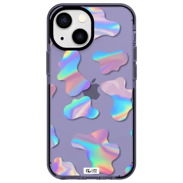 Colorful Spots Apple iPhone 13 mini impact Lilac Case