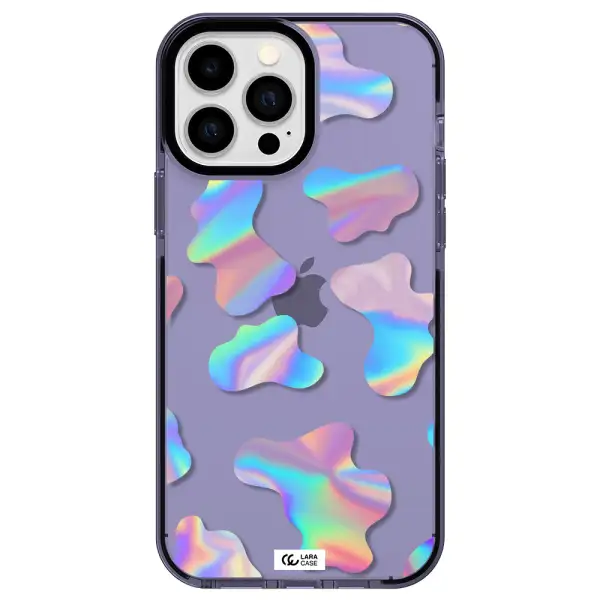 Colorful Spots Apple iPhone 13 Pro Max impact Lilac Case