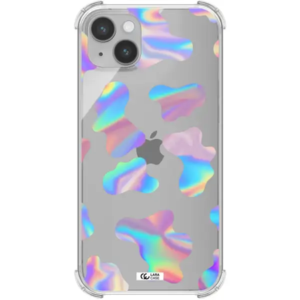 Colorful Spots Apple iPhone 14 Clear PC Case
