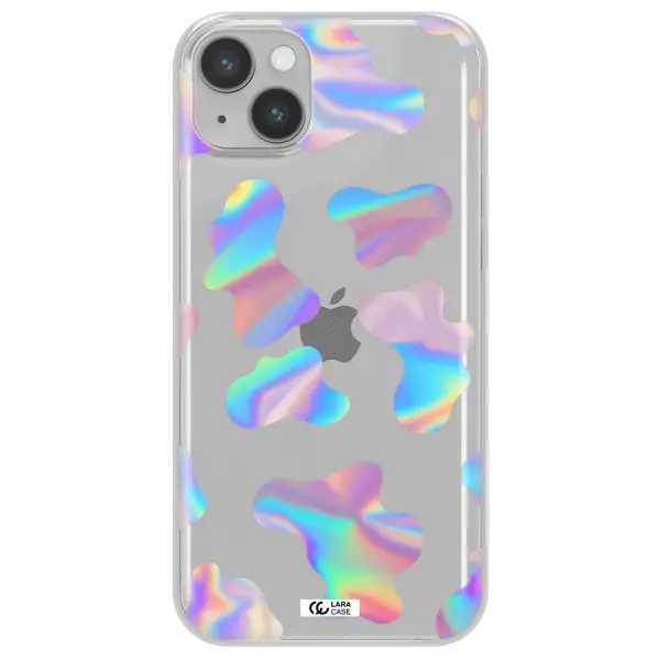 Colorful Spots Apple iPhone 14 plus Clear TPU Case