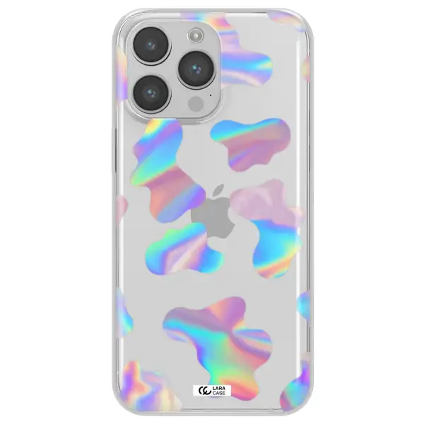 Colorful Spots Apple iPhone 14 pro max Clear TPU Case