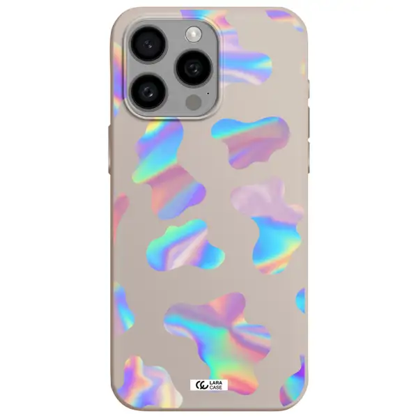Colorful Spots Apple Iphone 15 Pro max Silicone Stone Case