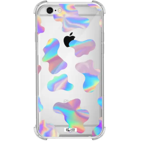 Colorful Spots Apple iPhone 6 Clear PC Case
