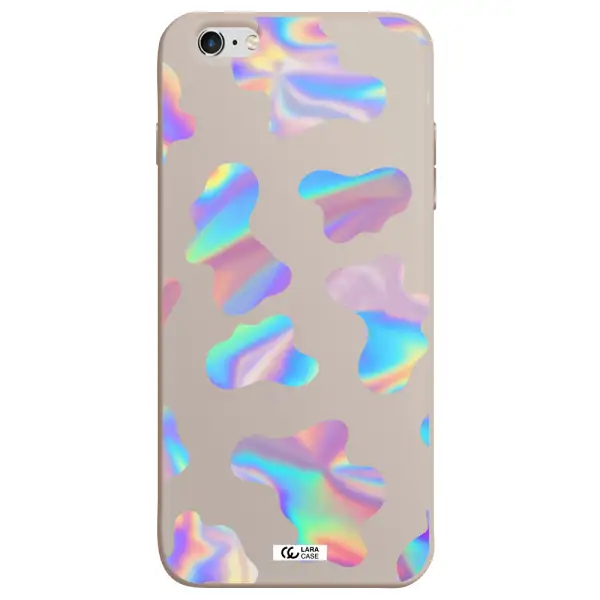 Colorful Spots Apple iPhone 6 plus Silicone Stone Case
