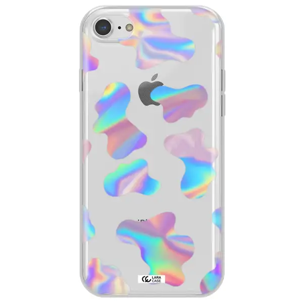 Colorful Spots Apple iPhone 7 Clear TPU Case