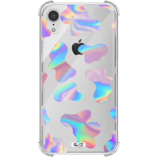 Colorful Spots Apple iPhone XR Clear PC Case