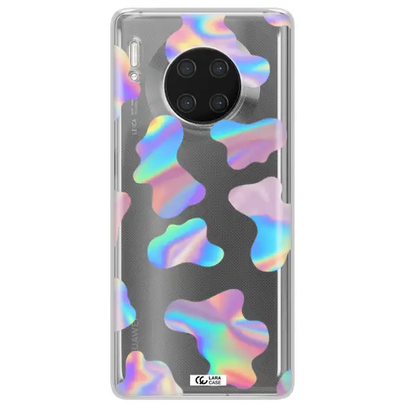 Colorful Spots Huawei Mate 30 Pro Clear TPU Case