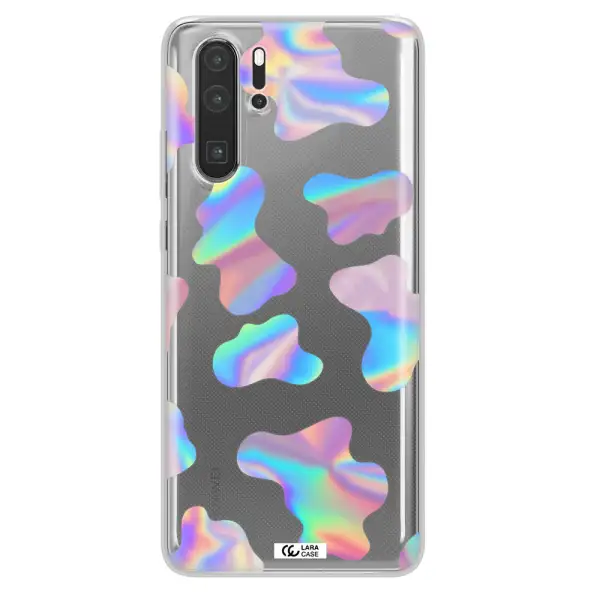 Colorful Spots Huawei P30 Pro Clear TPU Case