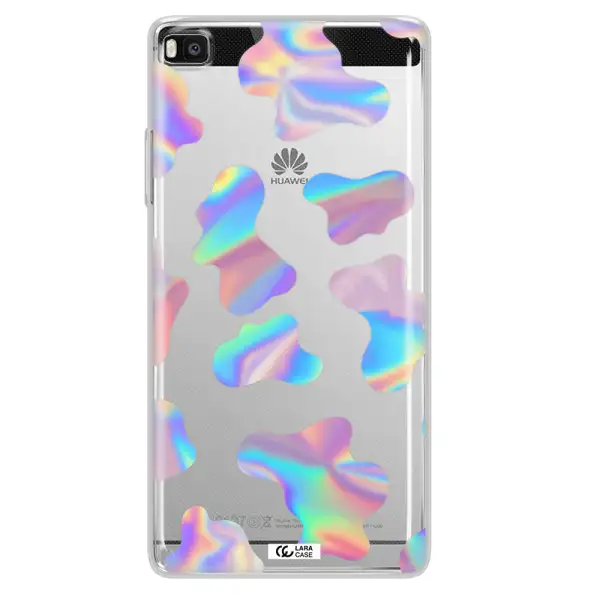 Colorful Spots Huawei P8 Clear TPU Case