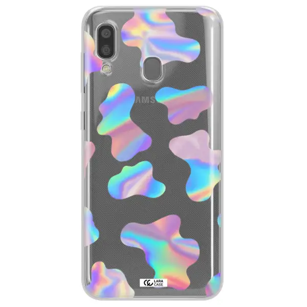 Colorful Spots Samsung A20 Clear TPU Case