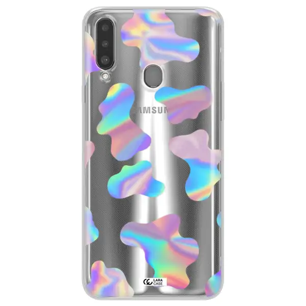 Colorful Spots Samsung A20S Clear TPU Case