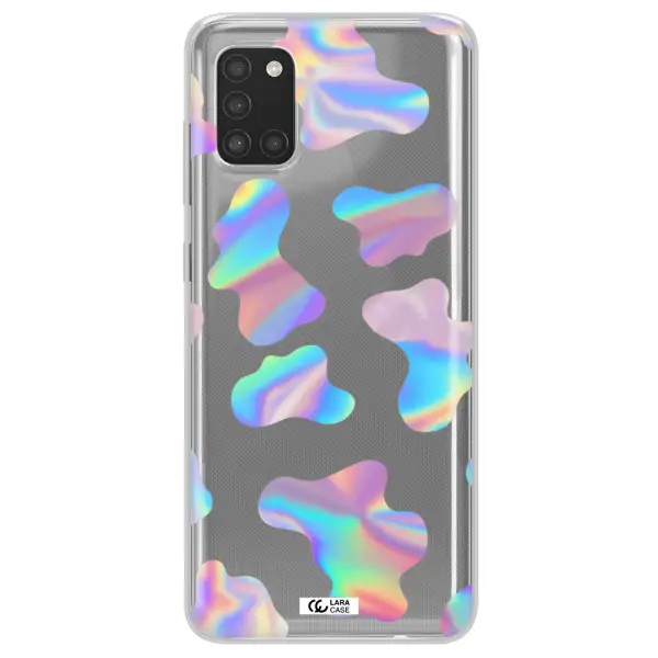 Colorful Spots Samsung A31 Clear TPU Case