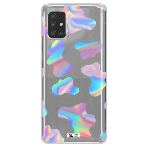 Colorful Spots Samsung A51 Clear TPU Case