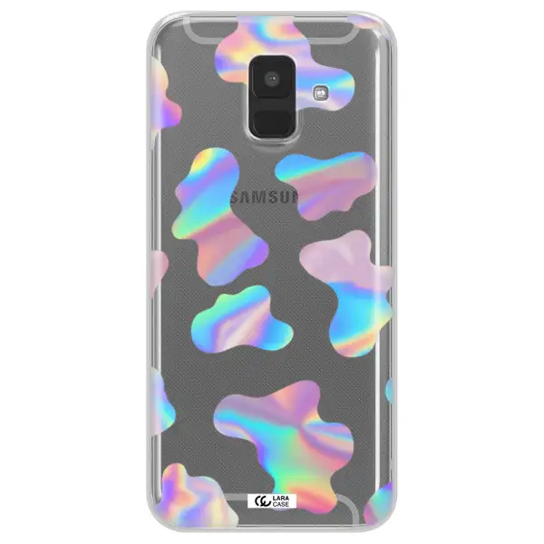 Colorful Spots Samsung A6 Clear TPU Case