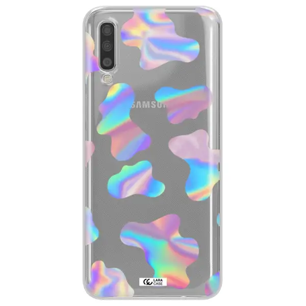 Colorful Spots Samsung A70 Clear TPU Case