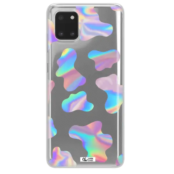 Colorful Spots Samsung A81 Clear TPU Case