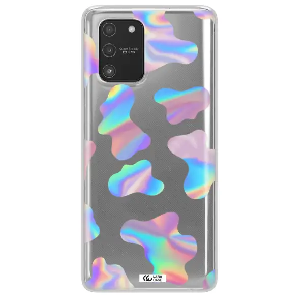 Colorful Spots Samsung A91 Clear TPU Case