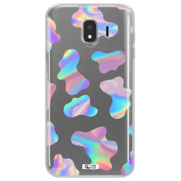 Colorful Spots Samsung J4 Clear TPU Case
