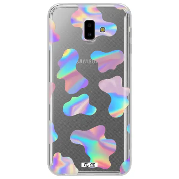Colorful Spots Samsung J6 Plus Clear TPU Case
