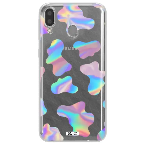 Colorful Spots Samsung M20 Clear TPU Case