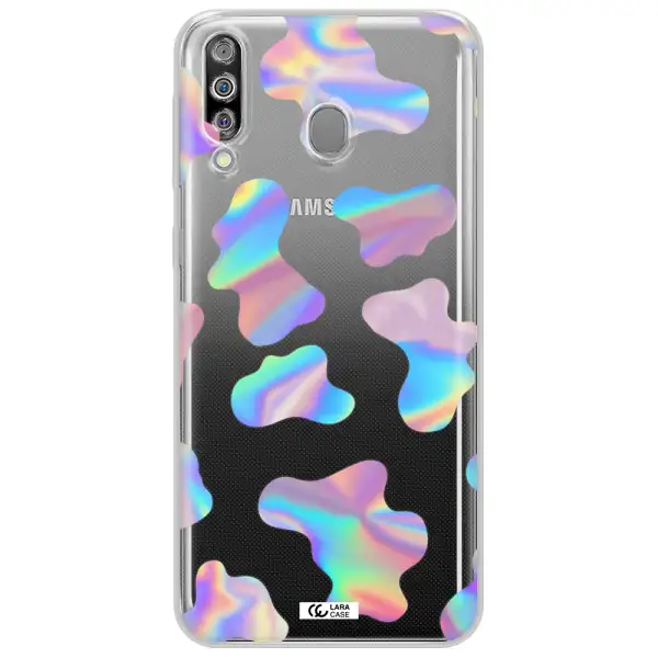 Colorful Spots Samsung M30 Clear TPU Case