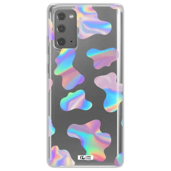 Colorful Spots Samsung Note 20 Clear TPU Case