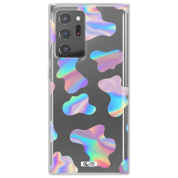 Colorful Spots Samsung Note 20 Ultra Clear TPU Case