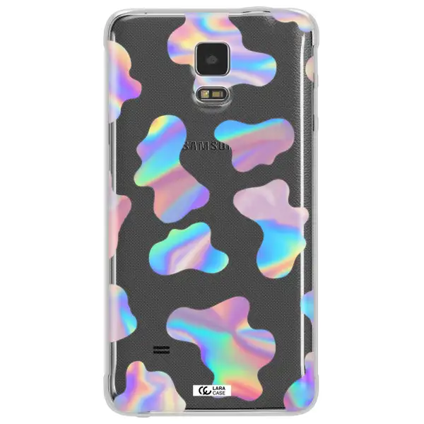 Colorful Spots Samsung Note 4 Clear TPU Case