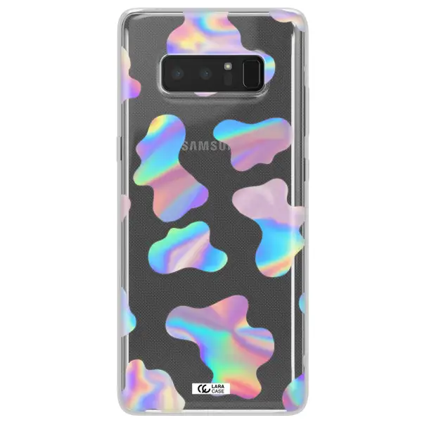 Colorful Spots Samsung Note 8 Clear TPU Case