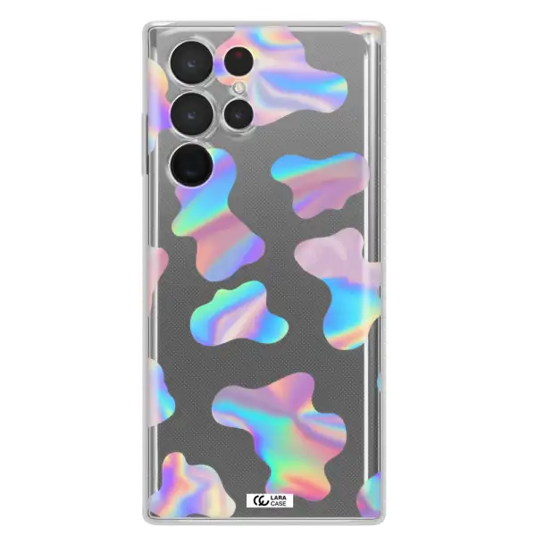 Colorful Spots Samsung S 22 Ultra Clear TPU Case