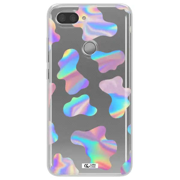Colorful Spots Xiaomi Mi 8 Lite Clear TPU Case