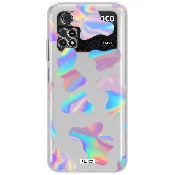 Colorful Spots Xiaomi Poco M4 Pro 4G Clear Tpu Case