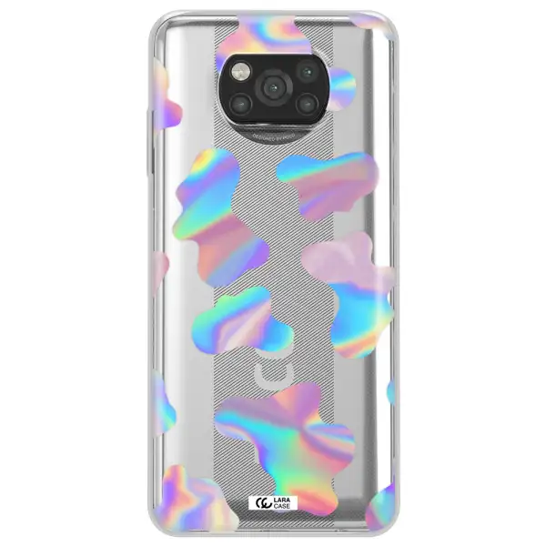 Colorful Spots Xiaomi Poco X3 Clear TPU Case