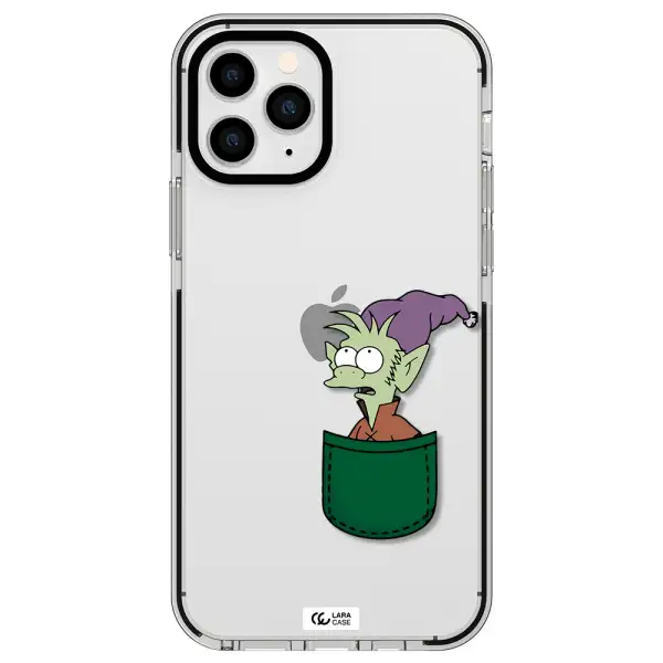 Elfo Apple iPhone 11 pro max impact black border Case