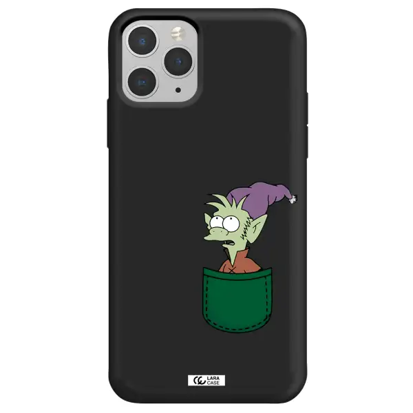 Elfo Apple iPhone 11 pro Silicone black Case