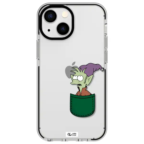 Elfo Apple iPhone 13 mini impact black border Case