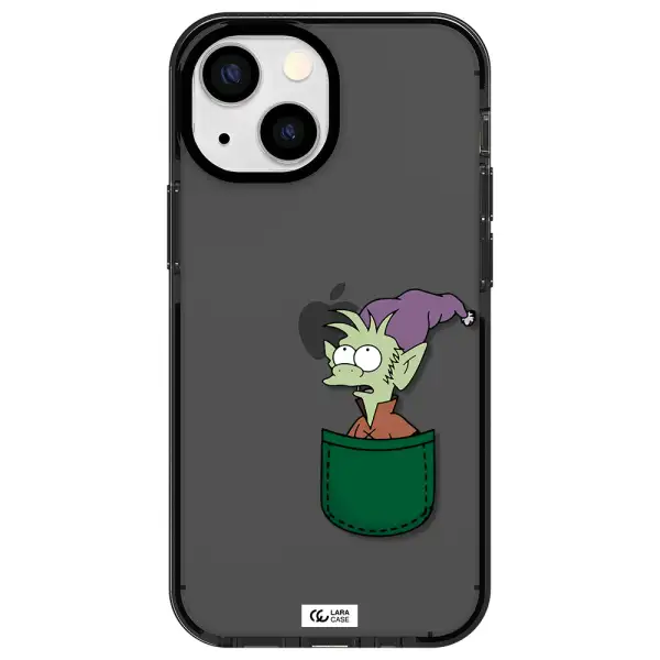 Elfo Apple iPhone 13 mini impact Smoke Black Case