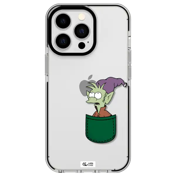 Elfo Apple iPhone 13 Pro impact black border Case