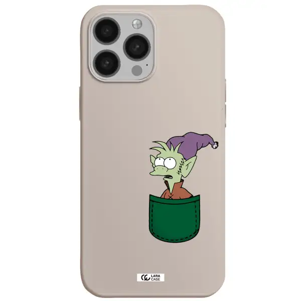 Elfo Apple iPhone 13 Pro Max Silicone Stone Case