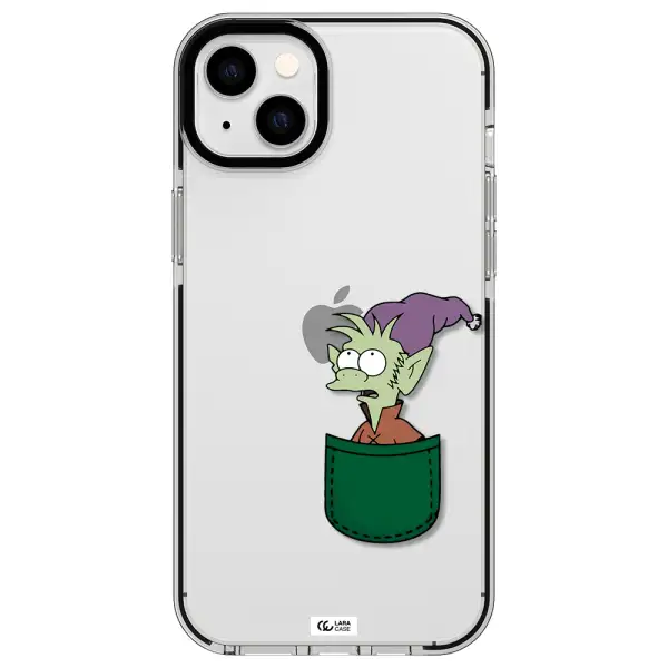 Elfo Apple iPhone 14 plus impact black border Case