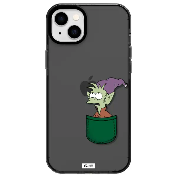 Elfo Apple iPhone 14 plus impact Smoke Black Case