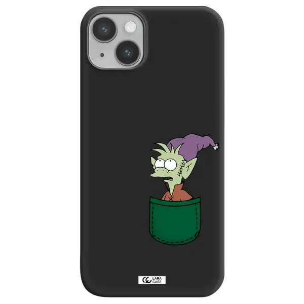 Elfo Apple iPhone 14 plus Silicone black Case