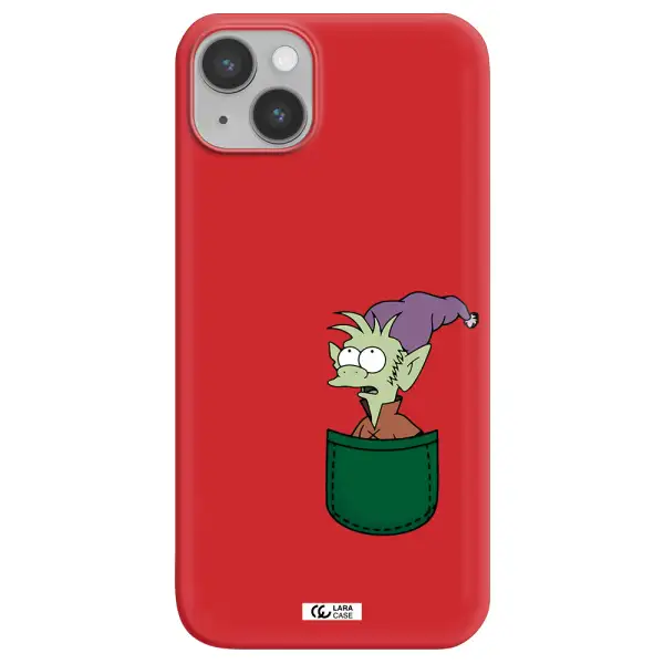 Elfo Apple iPhone 14 plus Silicone Imperial Red Case