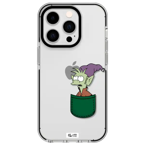 Elfo Apple iPhone 14 pro impact black border Case