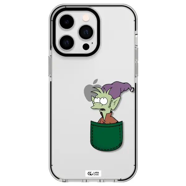 Elfo Apple iPhone 14 pro max impact black border Case