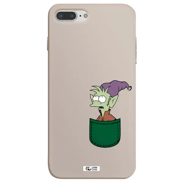 Elfo Apple iPhone 8 plus Silicone Stone Case