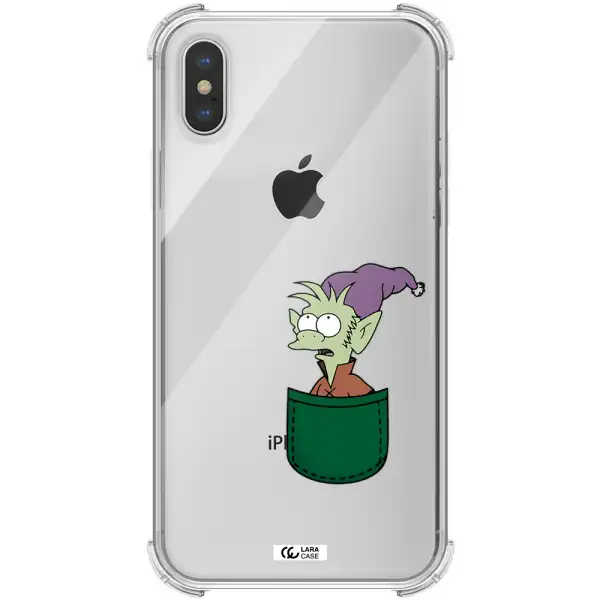 Elfo Apple iPhone XS Clear PC Case